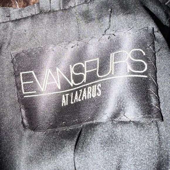 Vintage BILL BLASS for EVANSFURS at LAZARUS Full Length Mink Coat Womens Large? - Picture 11 of 12